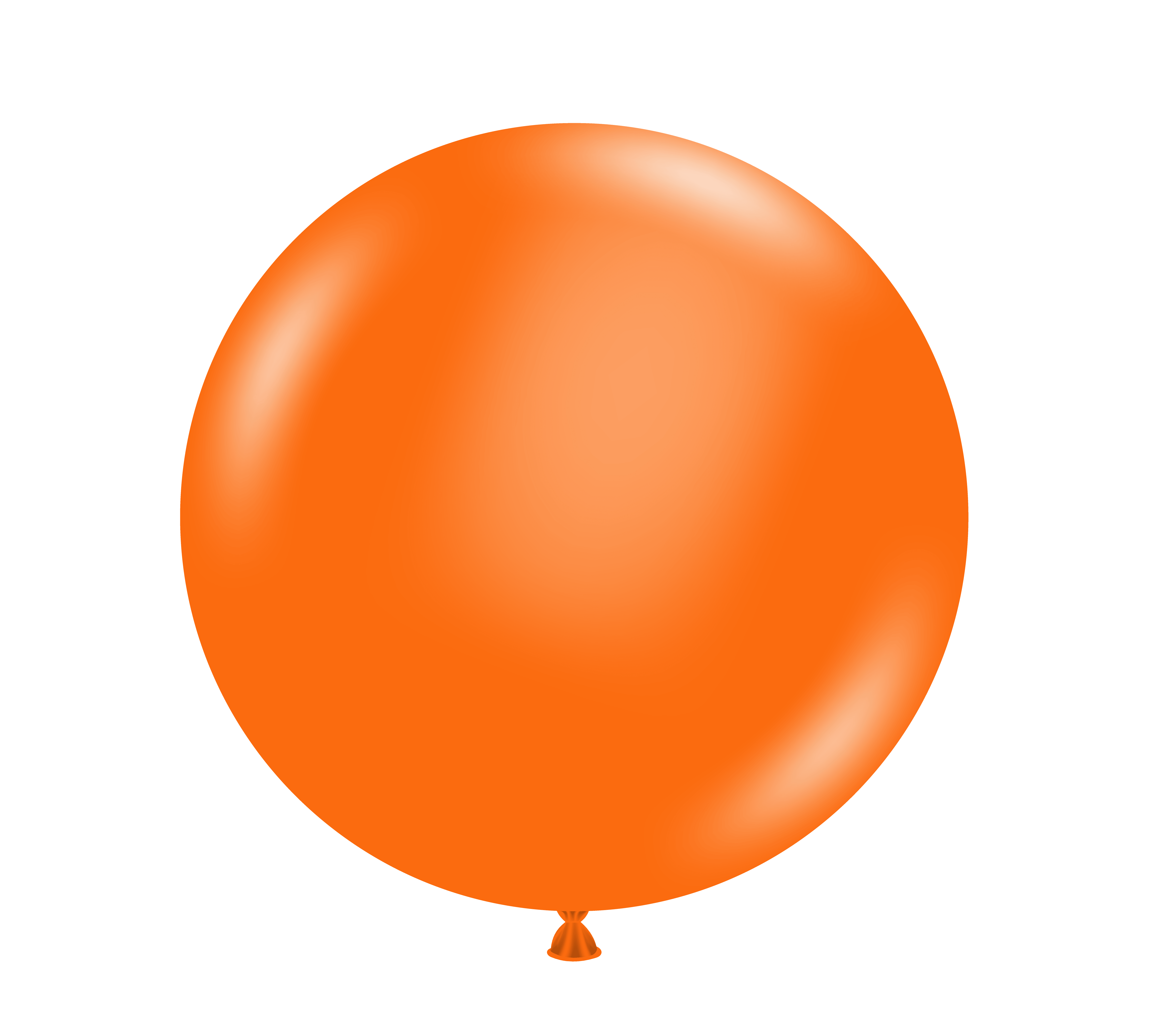 17" Latex Balloons #05 Tuf-Tex® Standard Orange: 50 Count